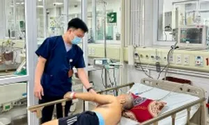 Mất nửa lượng máu cơ thể do sốt xuất huyết