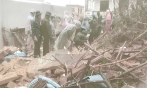 Lở núi vùi lấp nhà ở Quy Nhơn, một phụ nữ tử vong