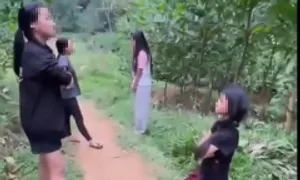 Hai nữ sinh lớp 6 bị bạn ép quỳ, tát liên tiếp giữa đường